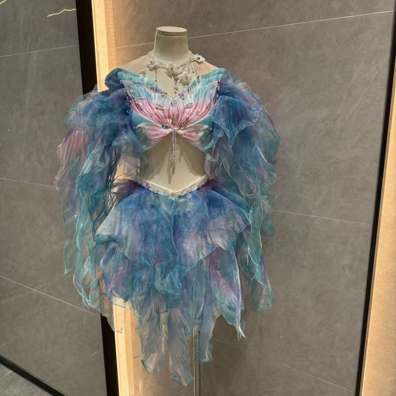 Aquarium & Marine Museum Ums - Mermaid Water Dance Skirt Princess Dress