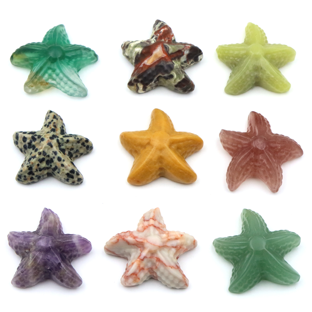 Aquarium Marine Fishes - 35mm Starfish Shape Statue Marine Animal