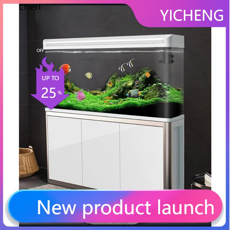 Marine Aquarium Kit - LYY fish tank aquarium household large,