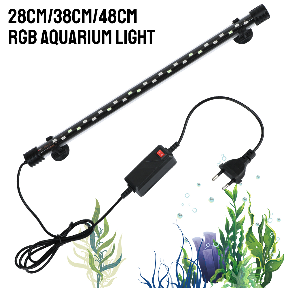 Marine Aquarium Nano - 90~260V Aquarium Submersible Lamp RGB Fish