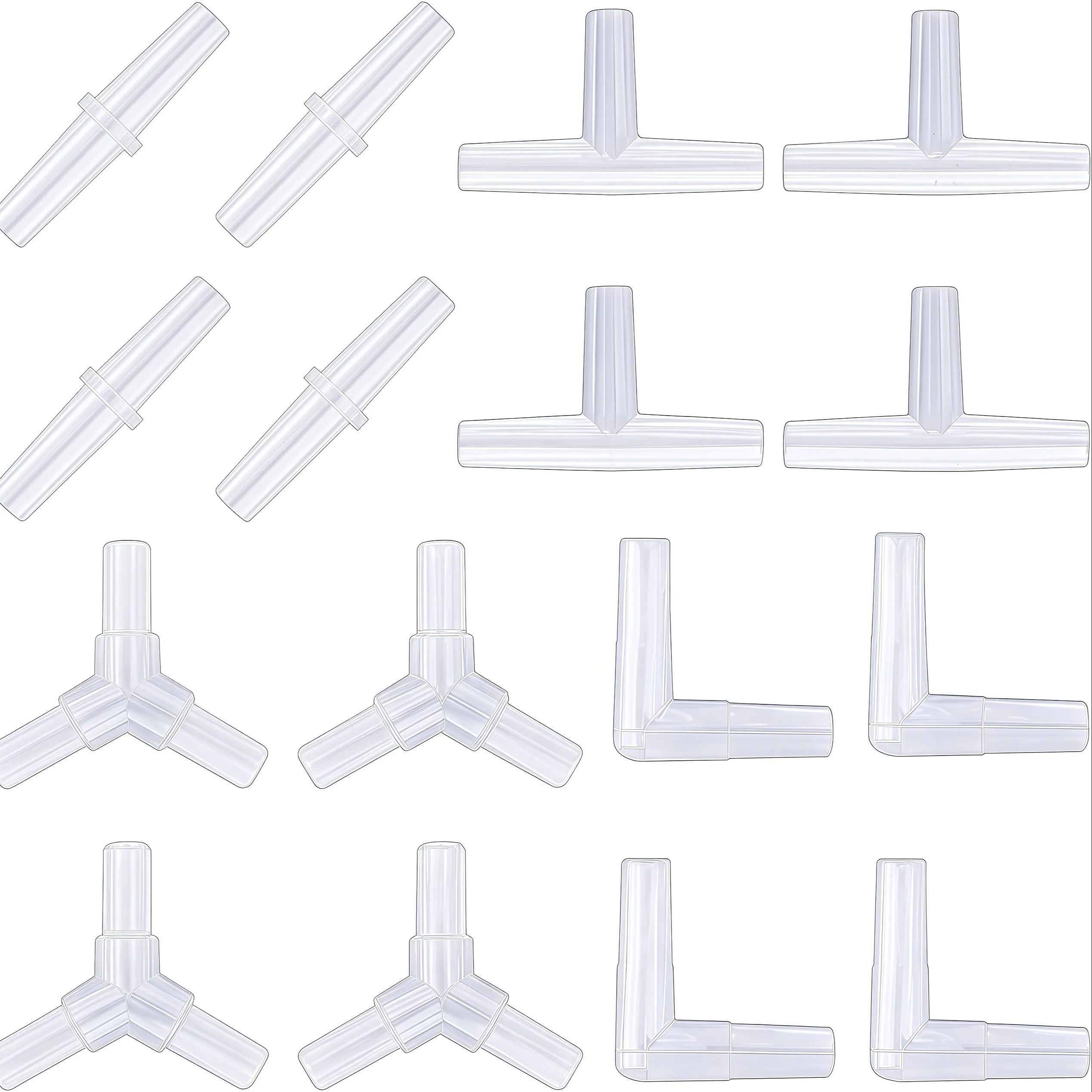 20/40Pcs Aquarium Air Pump Con - Marine Aquarium Kit ulasan dan harga