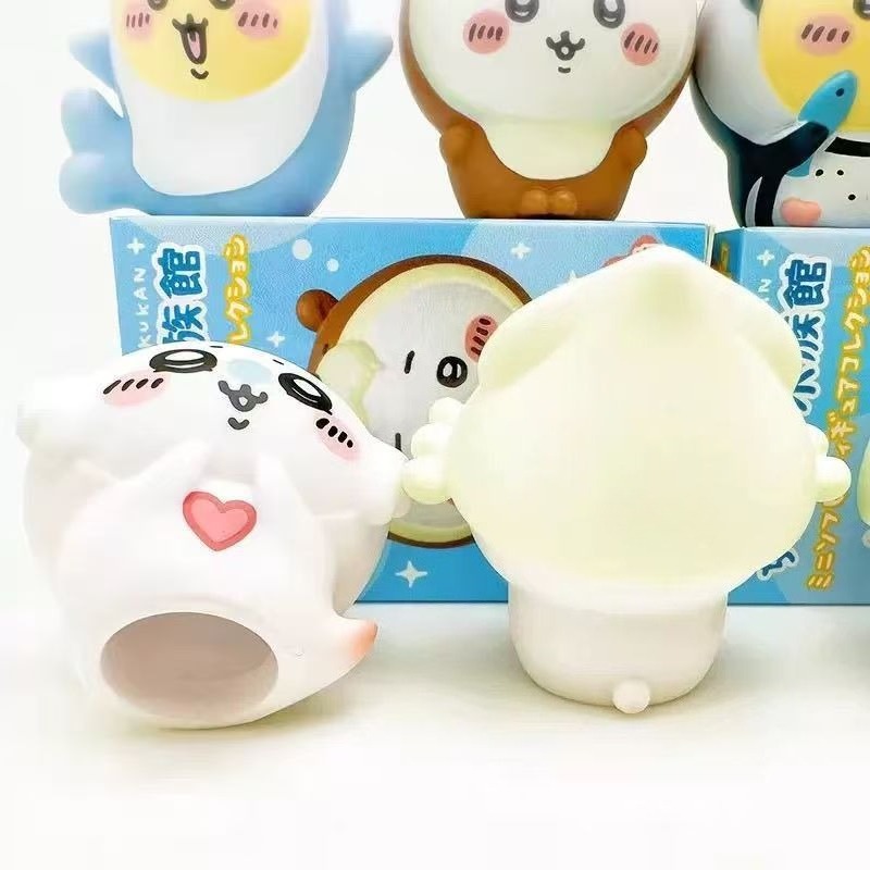 8pcs/Box Kawaii Chiikawa Aquar - Marine Aquarium Kit ulasan dan harga