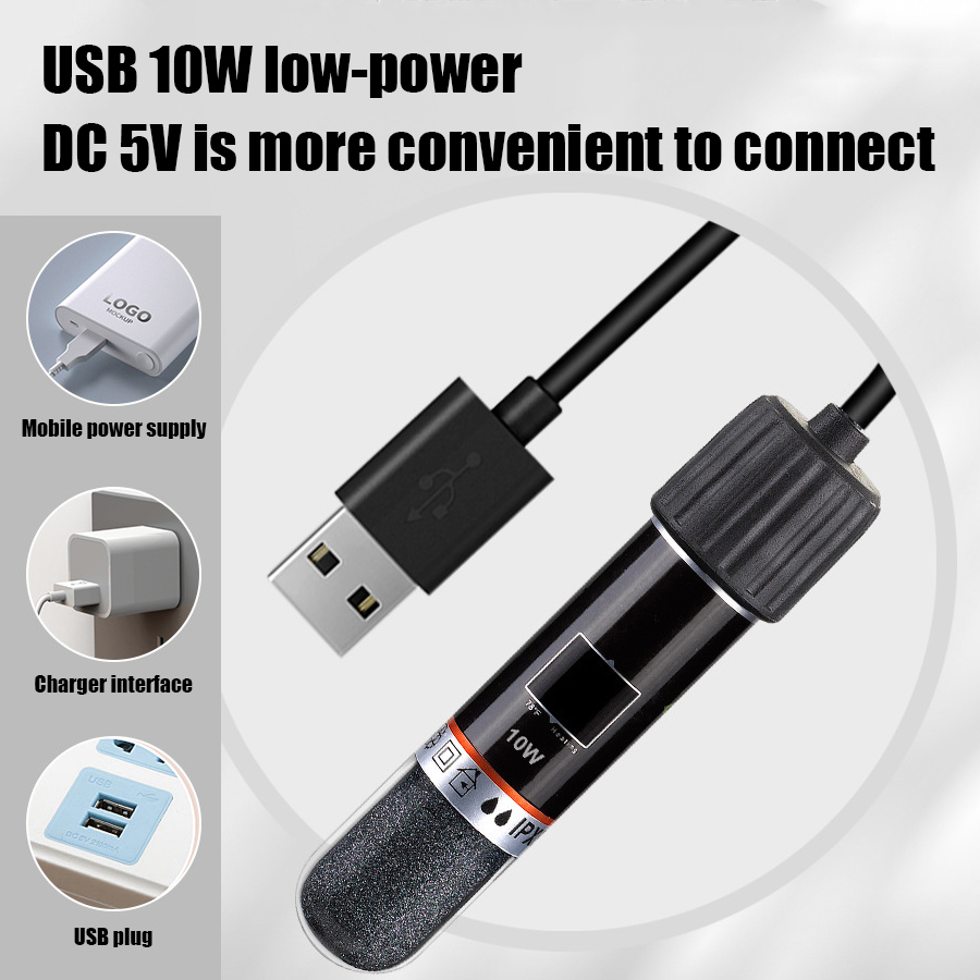 USB Mini Aquarium Heating Rod  - Marine Aquarium Nano ulasan dan harga