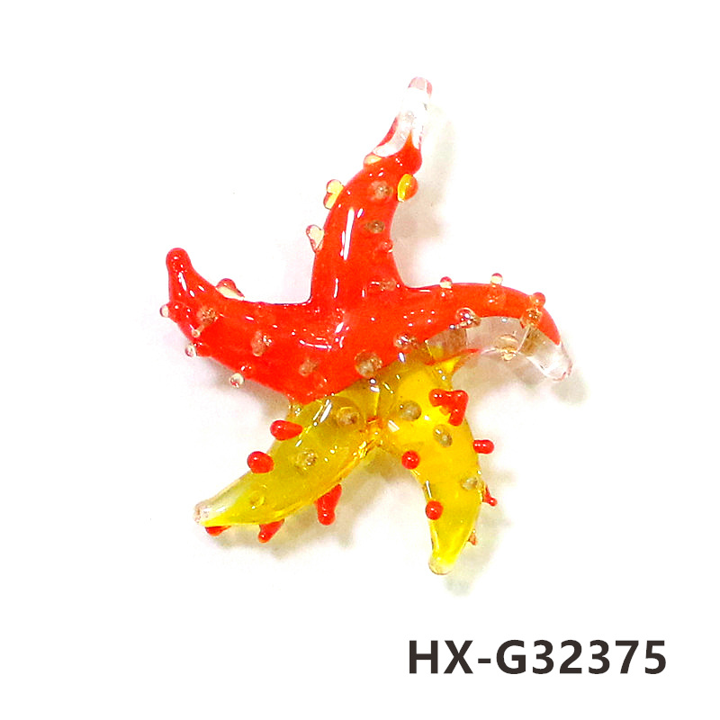 Mini Glass Starfish Pendant Co - Aquarium Marine Fishes ulasan dan harga