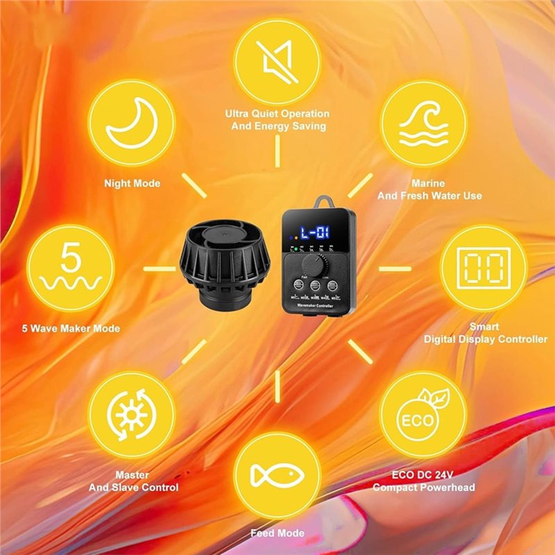 ABYN-For 50 To 100 Gallon Aqua - Powerhead Wave Maker ulasan dan harga