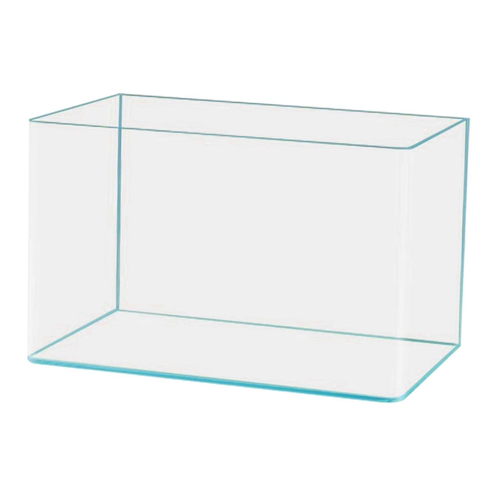 Clear Glass Fish Tank Decorati - Marine Aquarium Kit ulasan dan harga