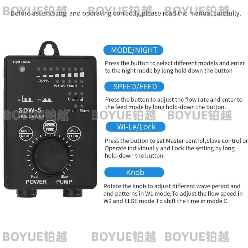 WiFi Aquarium Wave Maker Silen - Powerhead Wave Maker ulasan dan harga
