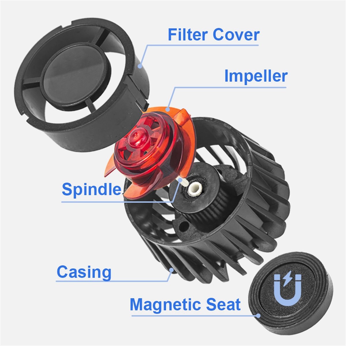 NEW Fish Magnetic Aquarium Wav - Powerhead Wave Maker ulasan dan harga