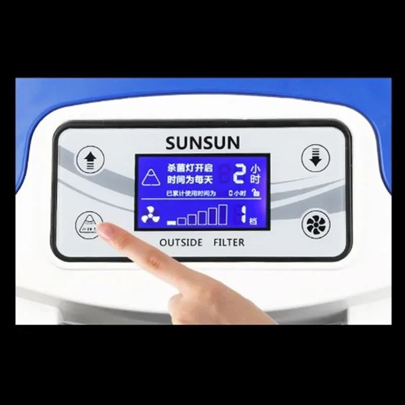 3000L/h SUNSUN HW-3000 LCD Dis - Aquarium Blue Marine Reef 60 ulasan dan harga