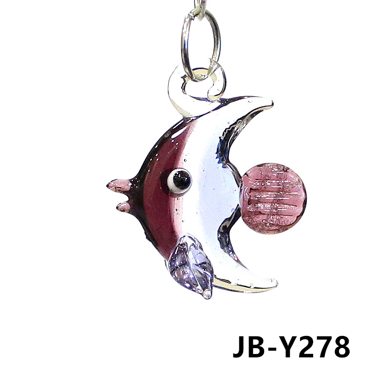 2pcs Mini Fish Glass Pendant C - Aquarium Marine Fishes ulasan dan harga
