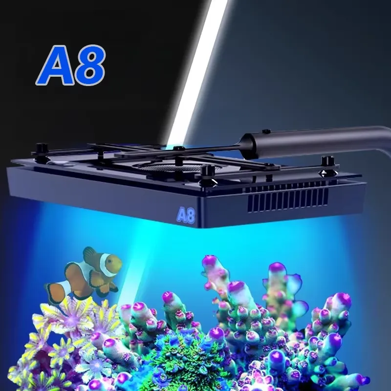 A8SE II Max Blue 240W WiFi App - Aquarium Marine Fishes ulasan dan harga