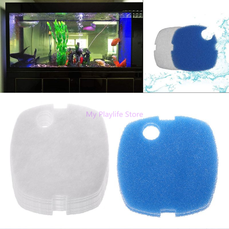 10pcs Aquarium Filter Pads Spo - Marine Aquarium Kit ulasan dan harga
