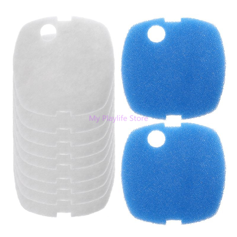 10pcs Aquarium Filter Pads Spo - Marine Aquarium Kit ulasan dan harga