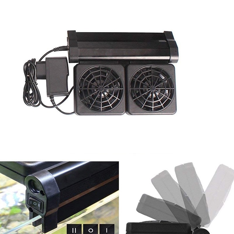 1/2/3/4 Aquarium Fans Chillers - Aquarium Marine Fishes ulasan dan harga
